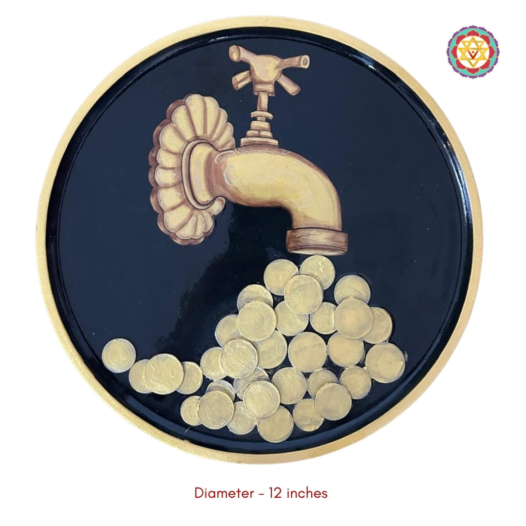 unique indian handcrafted wooden decor accent with rich colours