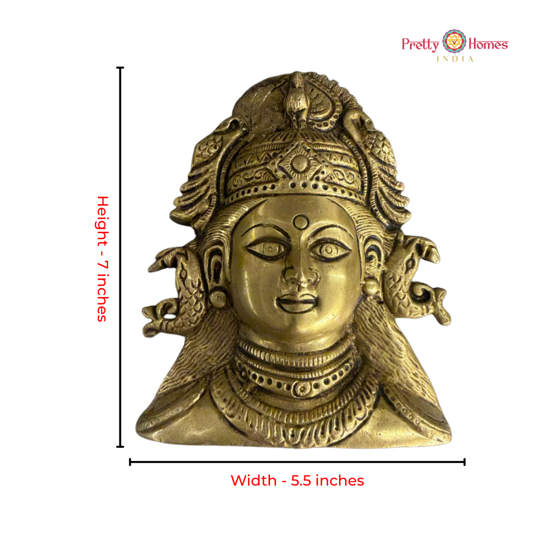 Superfine Brass Goddess Lakshmi Wall Hanging