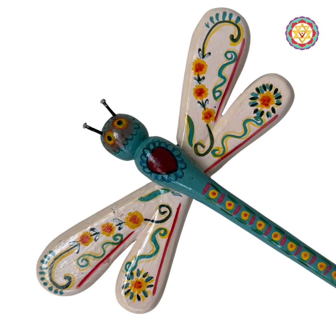 close-up of butterfly edges and painted borders