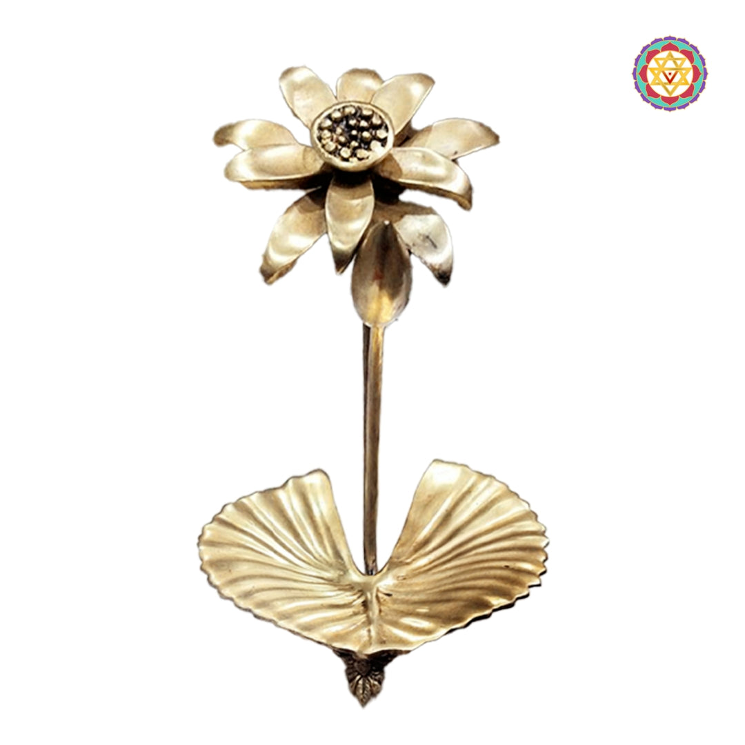 Brass Decorative Lotus Flower 9 “inches