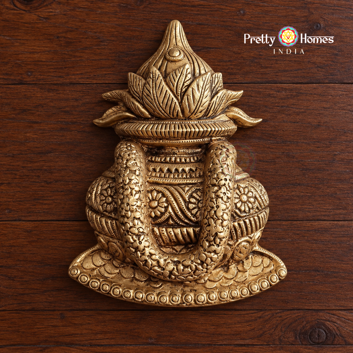 Brass Wall Hanging Kalash