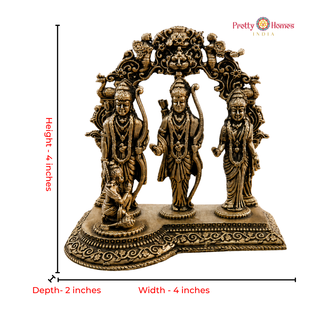 Brass Ram Darbar – Small Size