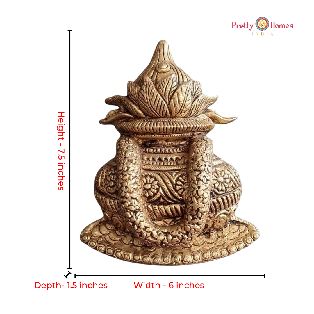 Brass Wall Hanging Kalash