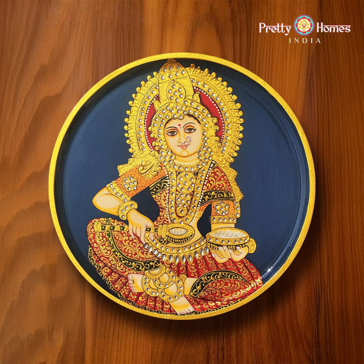 Annaporna Devi Wall Plate - 12 Inches