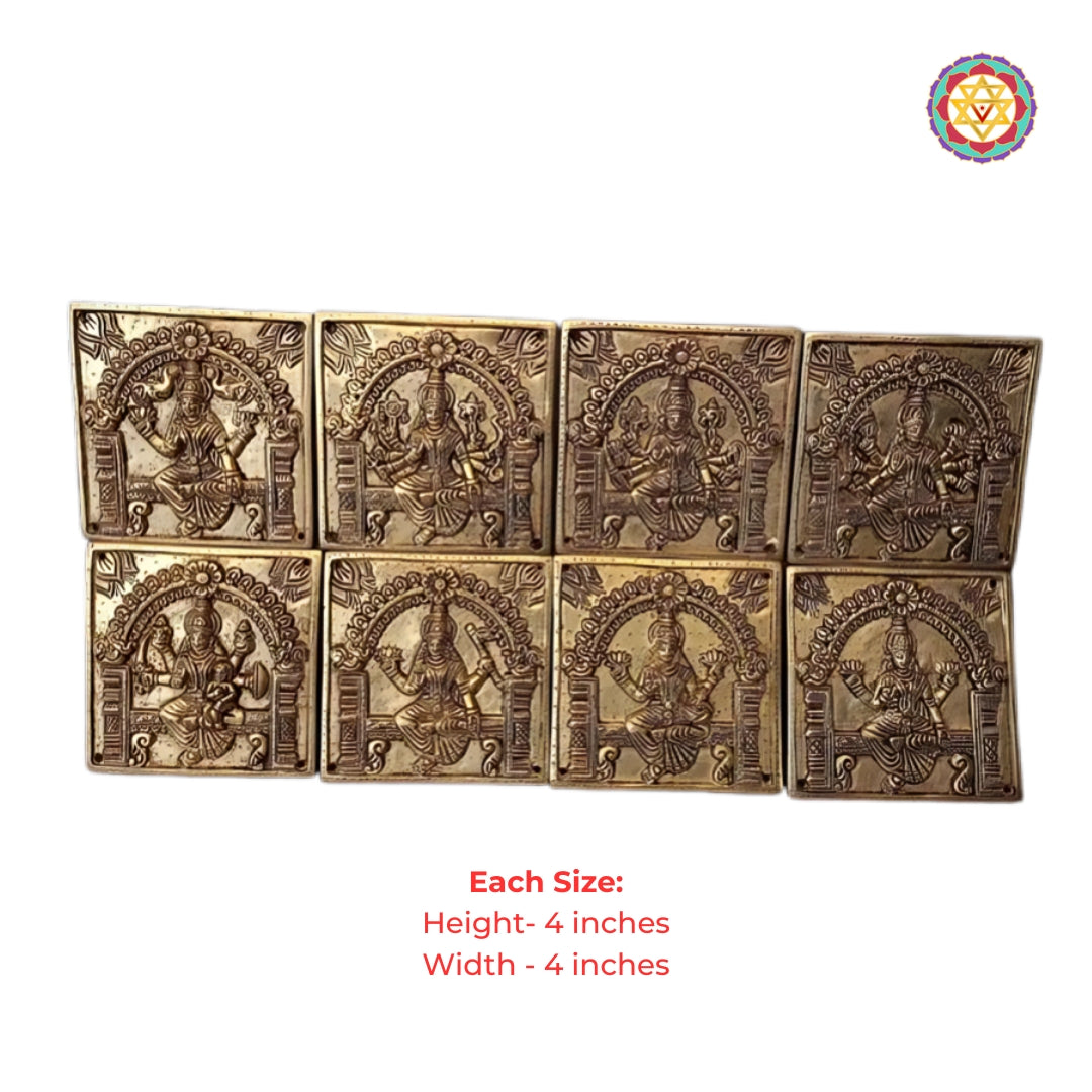 Beautiful Indian sculptures inspired Ashtalakshmi wall art