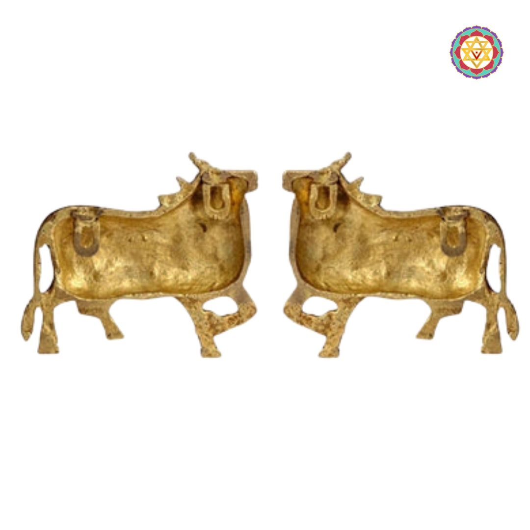 Brass Cow Wall Hanging