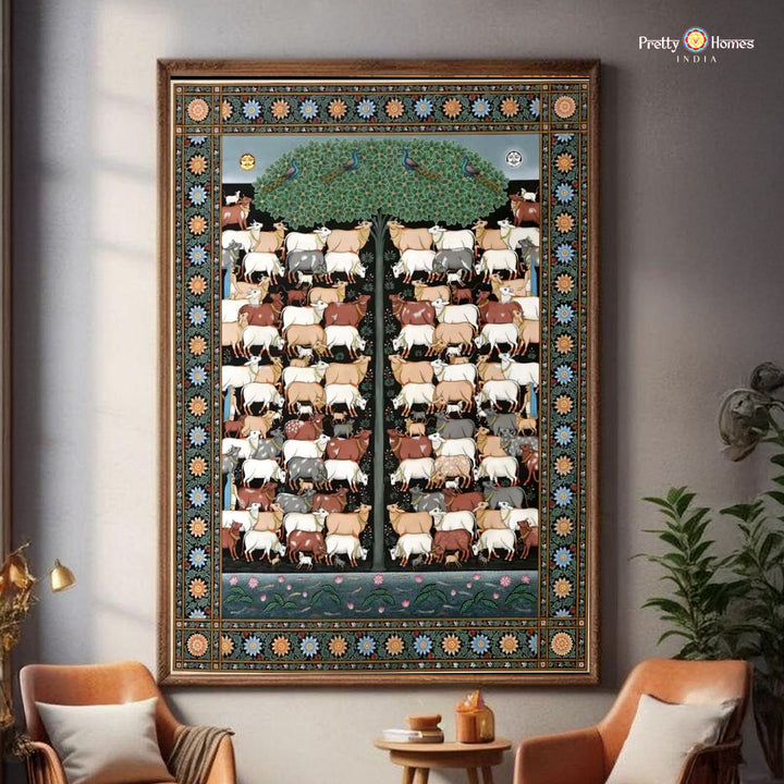 Traditional handcrafted decor set with intricate heritage-inspired artisan design