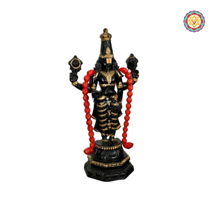 handcarved wooden sculpture kalyana balaji traditional design