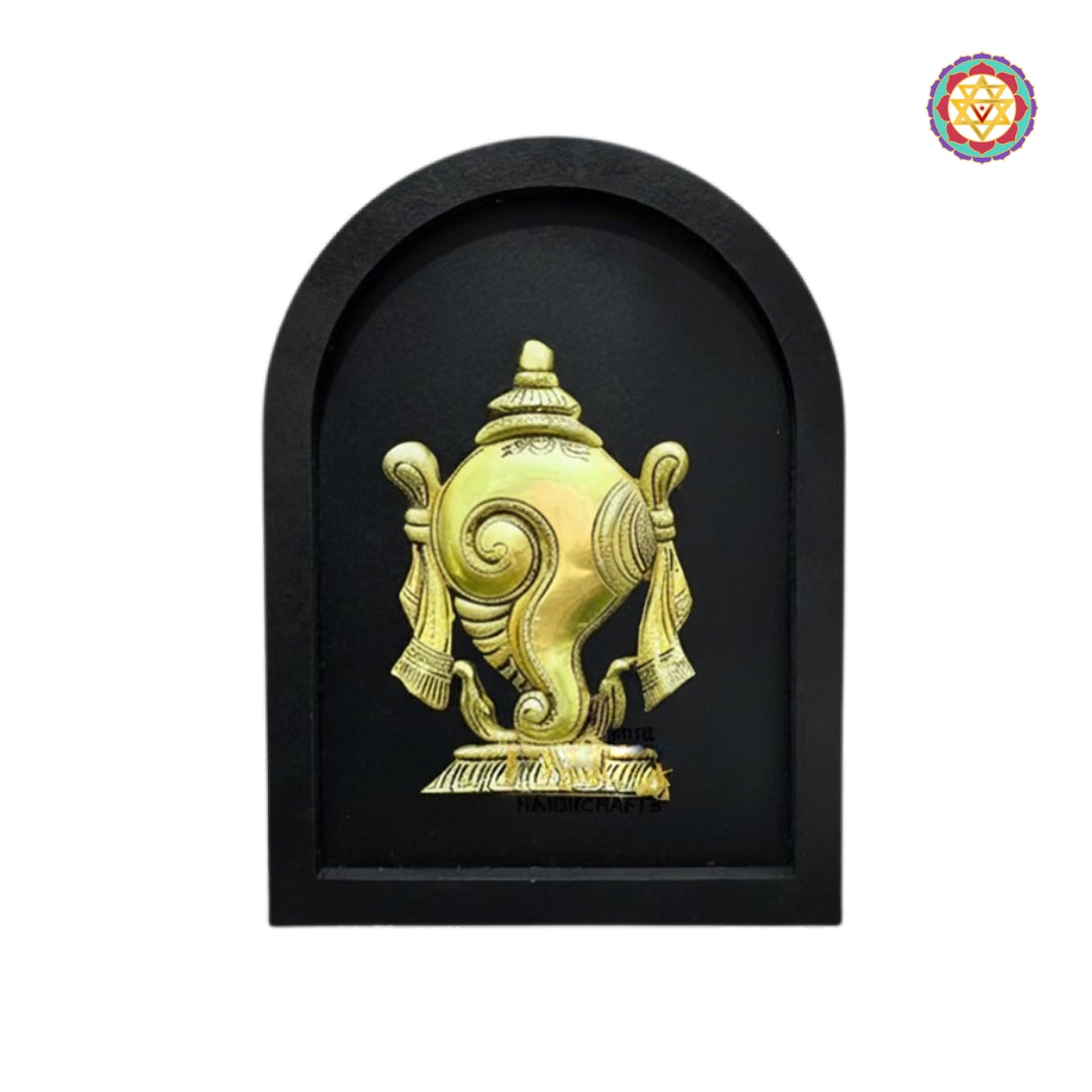Sacred motif brass decorative panels