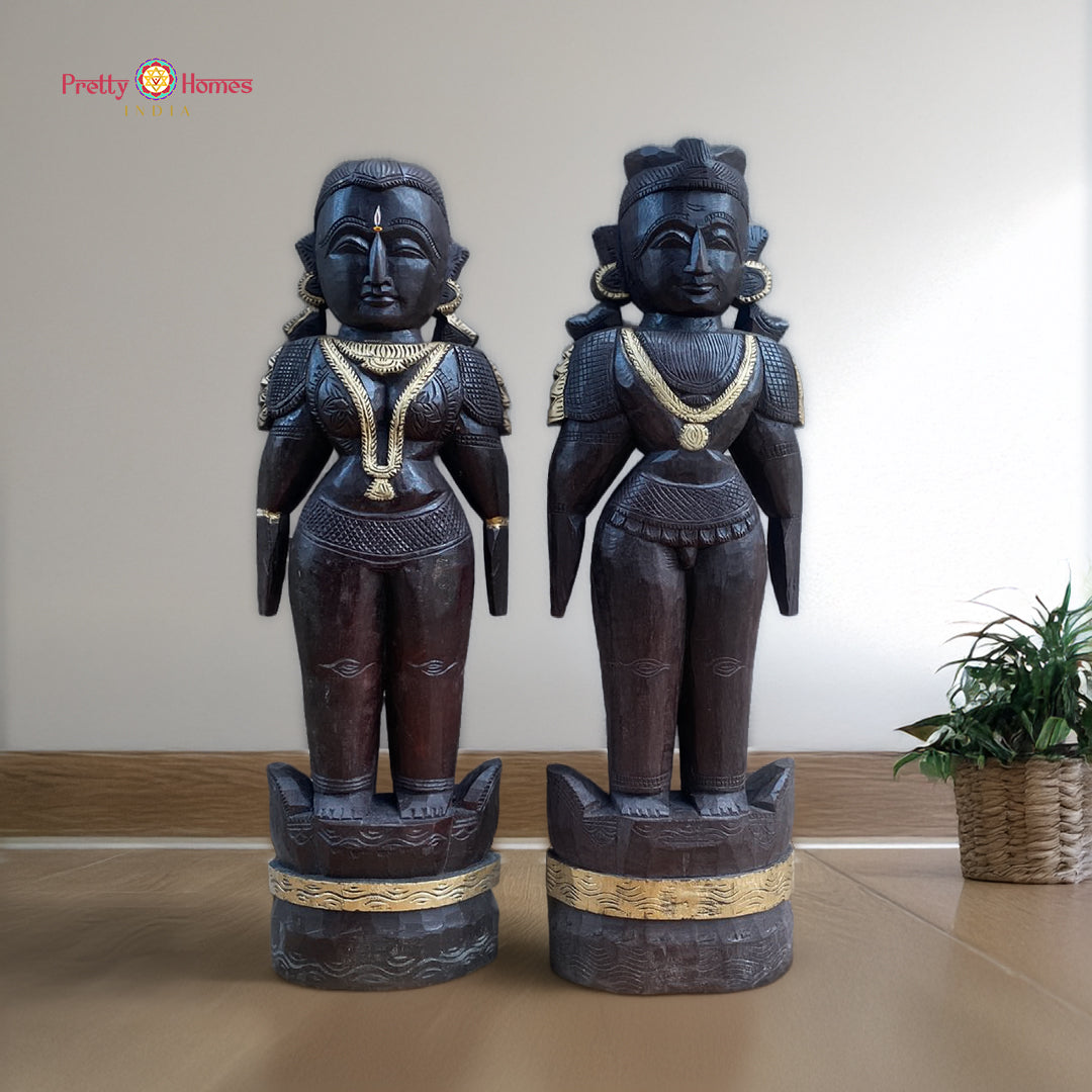 Handcrafted decorative set with traditional heritage-inspired artisan detailing
