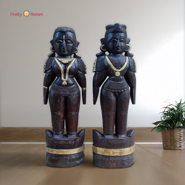 Handcrafted decorative set with traditional heritage-inspired artisan detailing