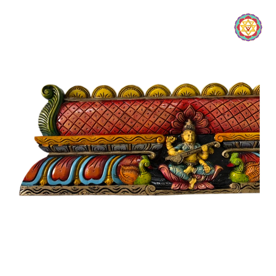 chettinad temple gopuram wood wall decor