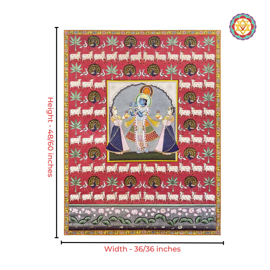 Full view of premium decor set inspired by Indian heritage artistry
