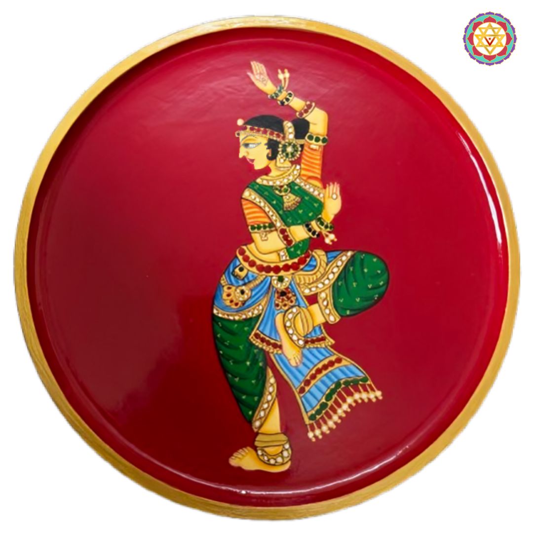 hand painted wooden decorative items dancer wall decor