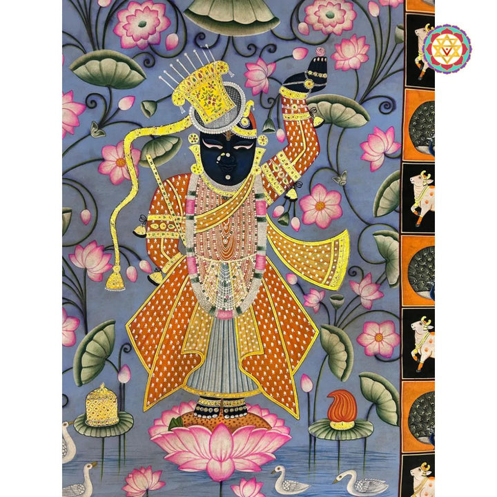 pichwai art shrinathji darshan indian home decor