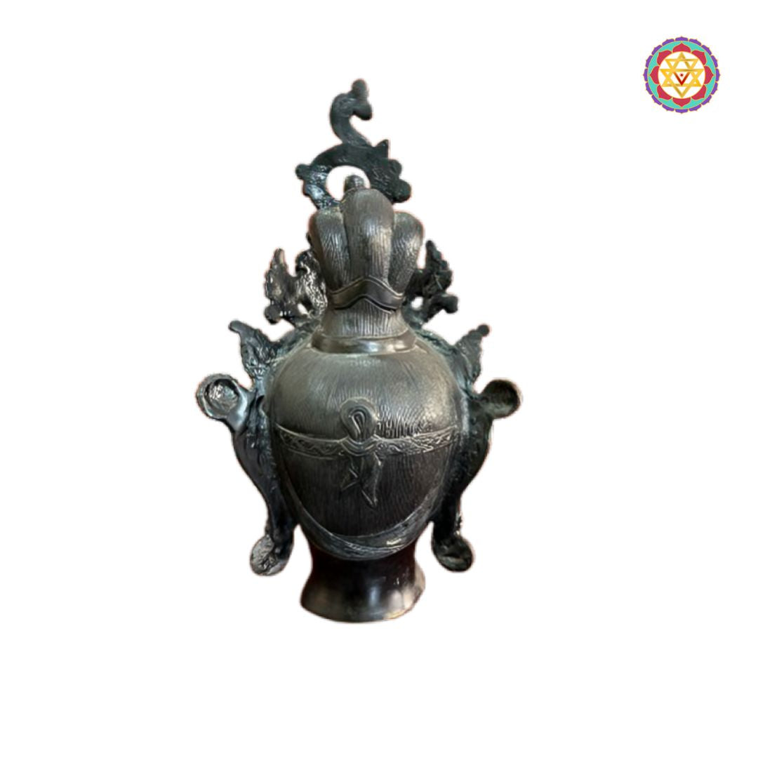handcrafted brass tara statue table top décor