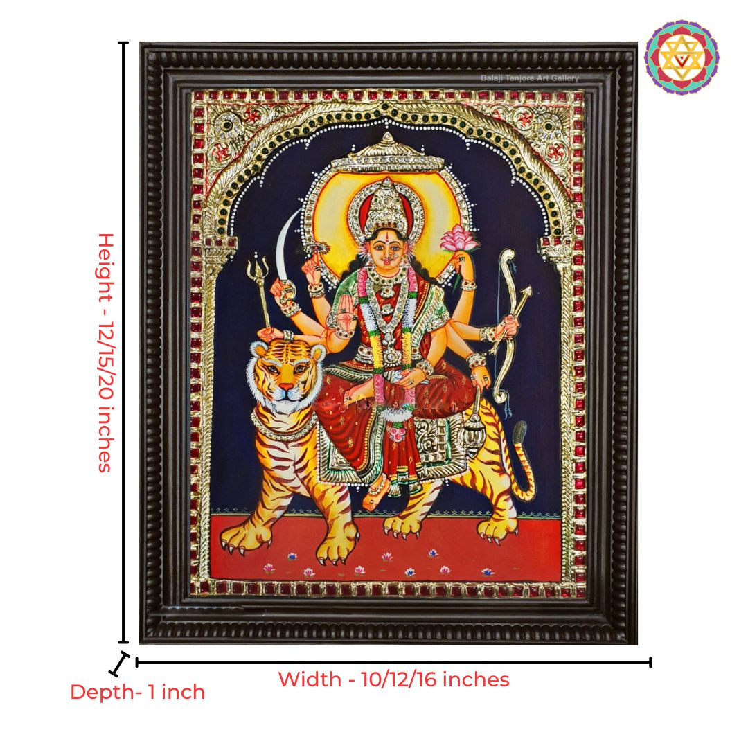 Traditional South Indian Tanjore painting wall art