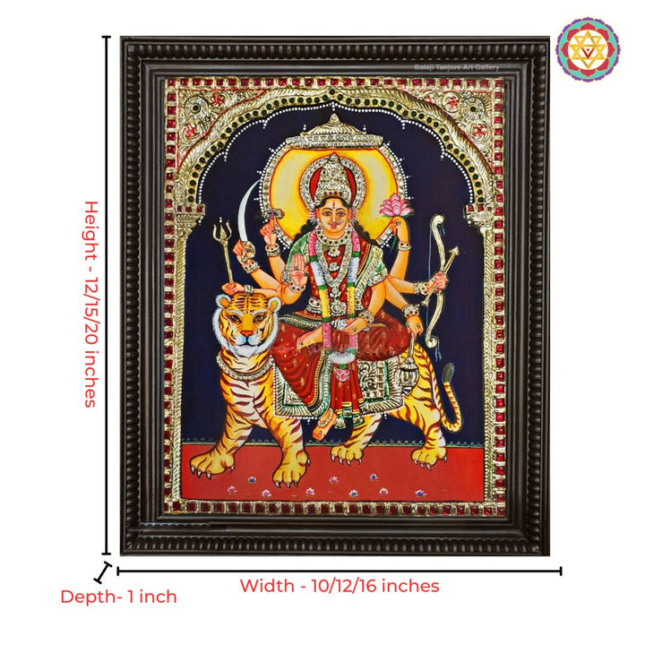 Traditional South Indian Tanjore painting wall art