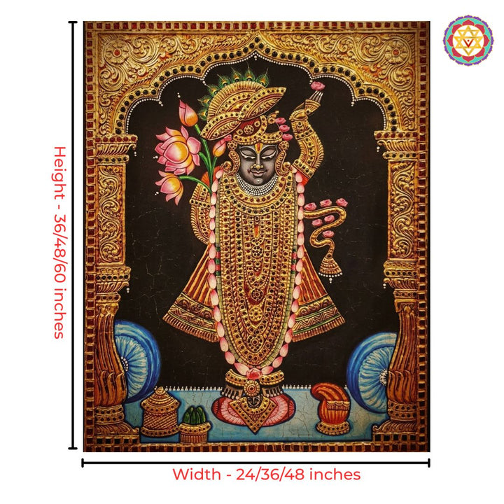 pichwai painting shrinathji traditional antique artwork