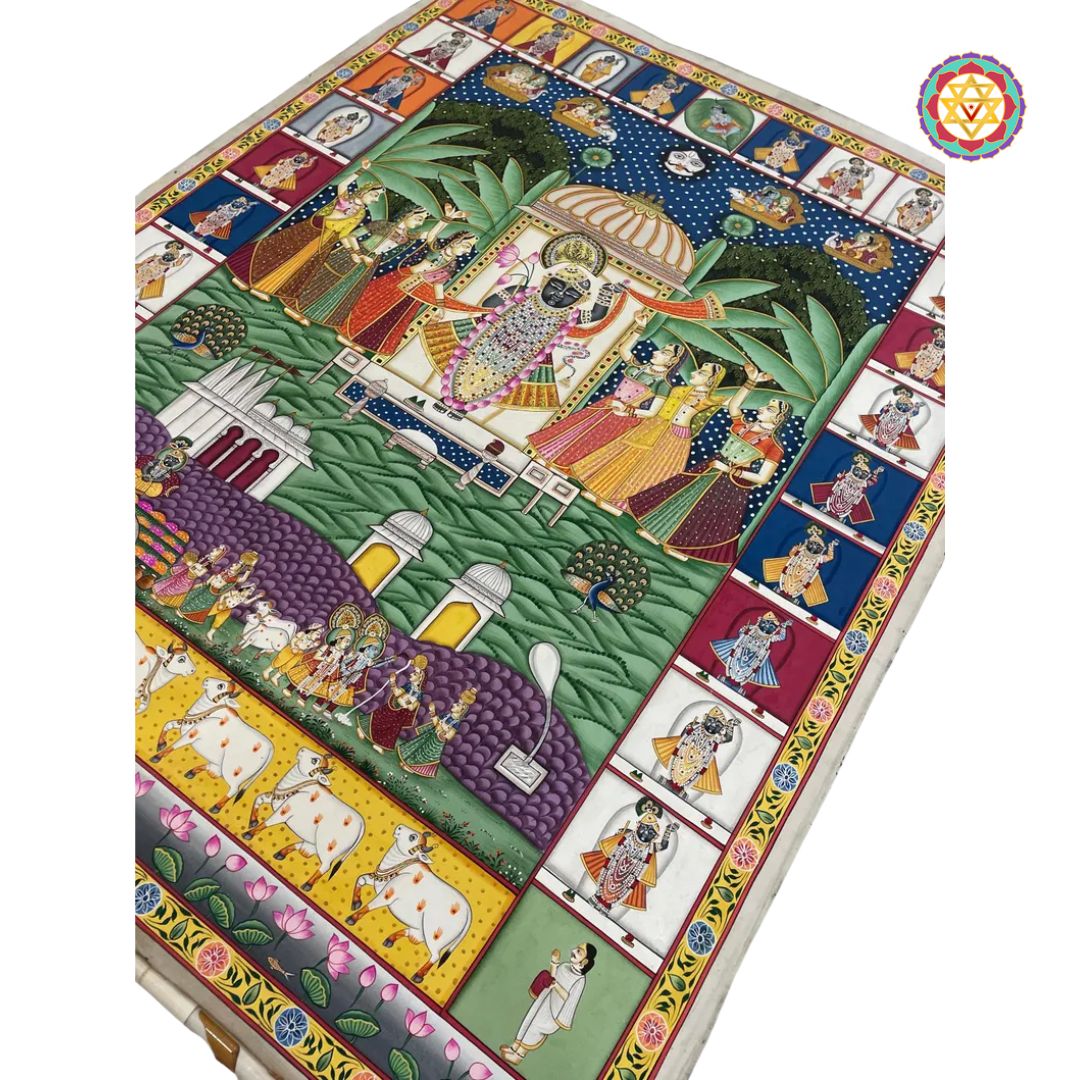 pichwai painting shrinathji darshan wall decor