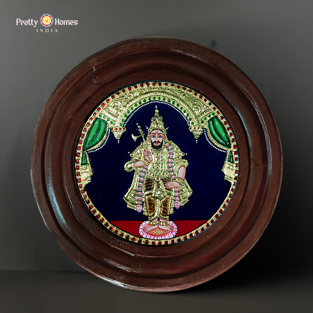 Pooja Room Wall Decor Tanjore Painting Lord Vishnu Dasavatar
