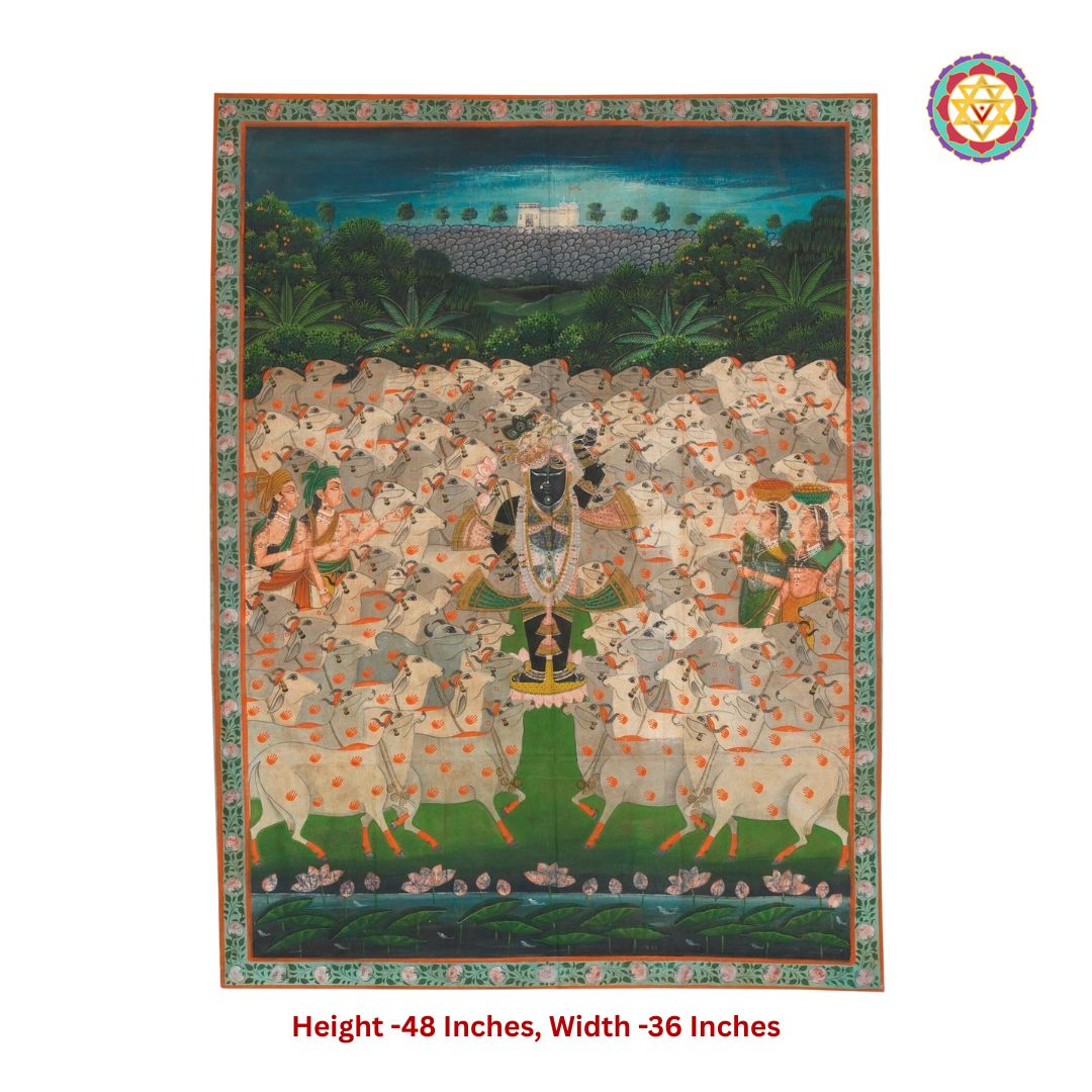 pichwai art gopashtami festival indian home decor