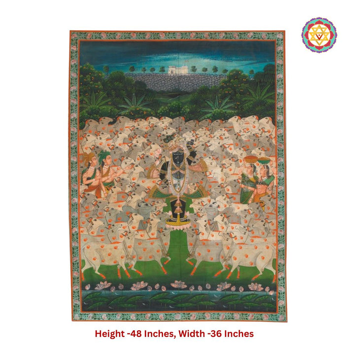 pichwai art gopashtami festival indian home decor