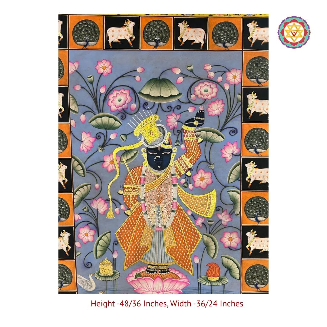 pichwai painting shrinathji darshan wall decor