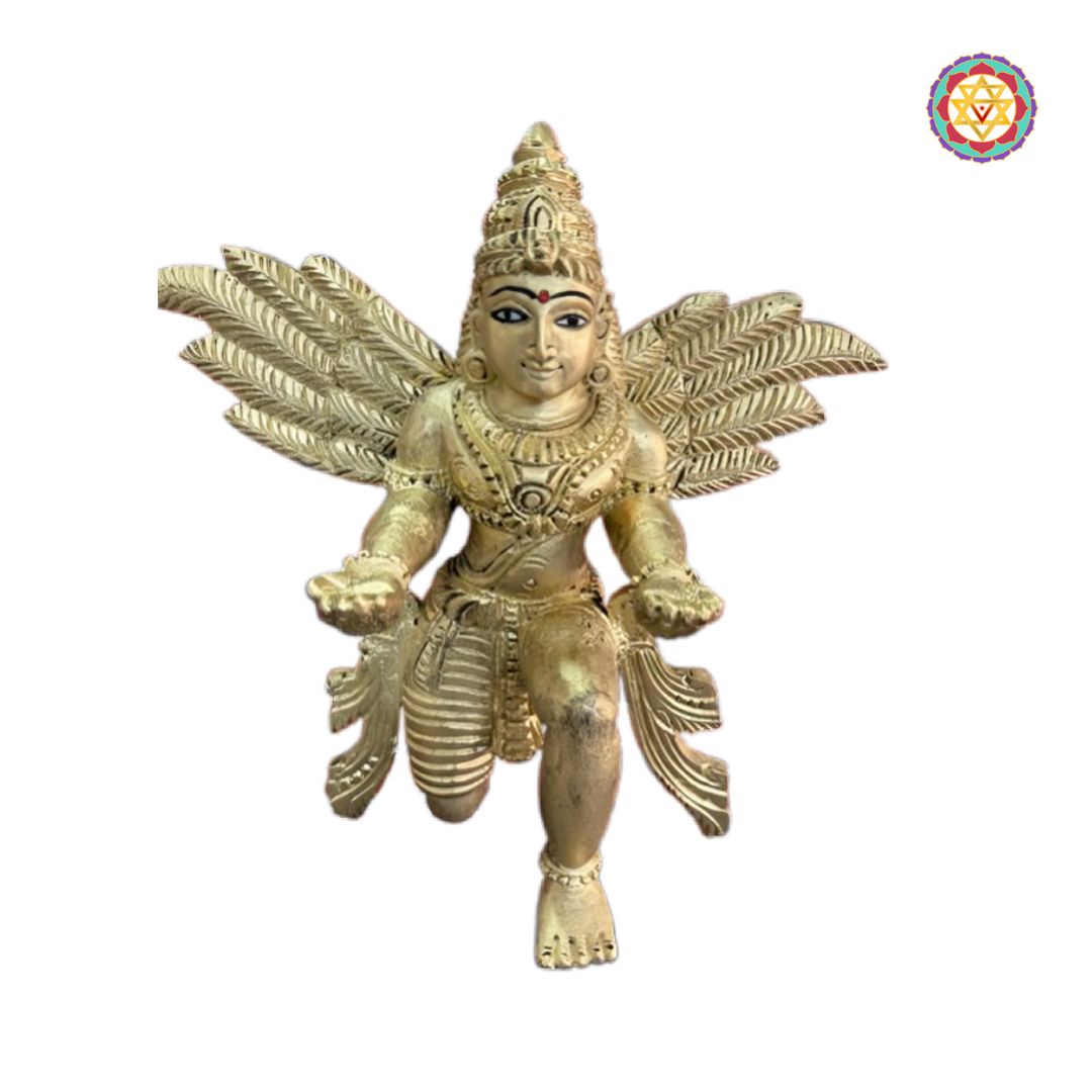 sacred garuda décor handcarved teak wood