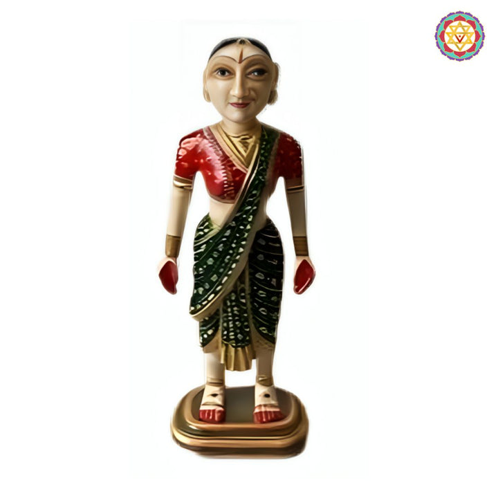 teak wood lady figurine wooden decorative items