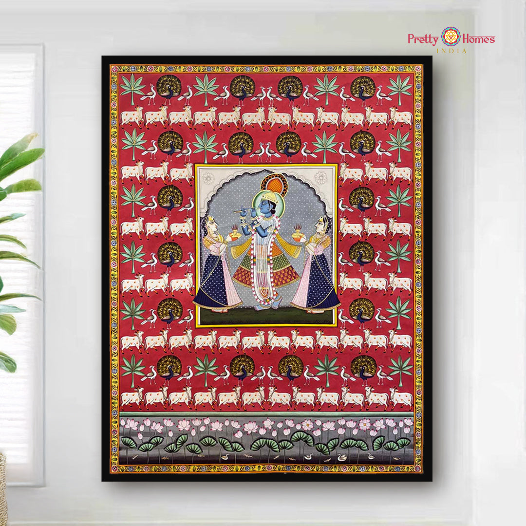 Traditional handcrafted decor set showcasing fine artisan craftsmanship