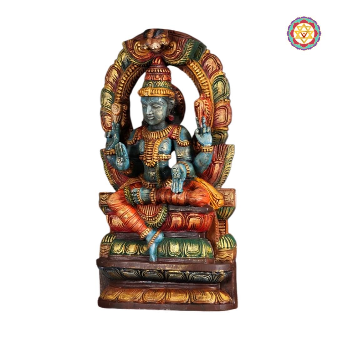 handcarved wooden panel multicolour wall art decor