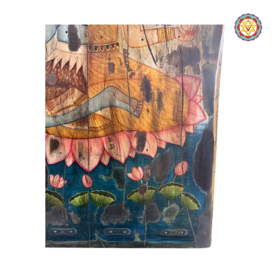 unique wall decor wooden handmade art panel