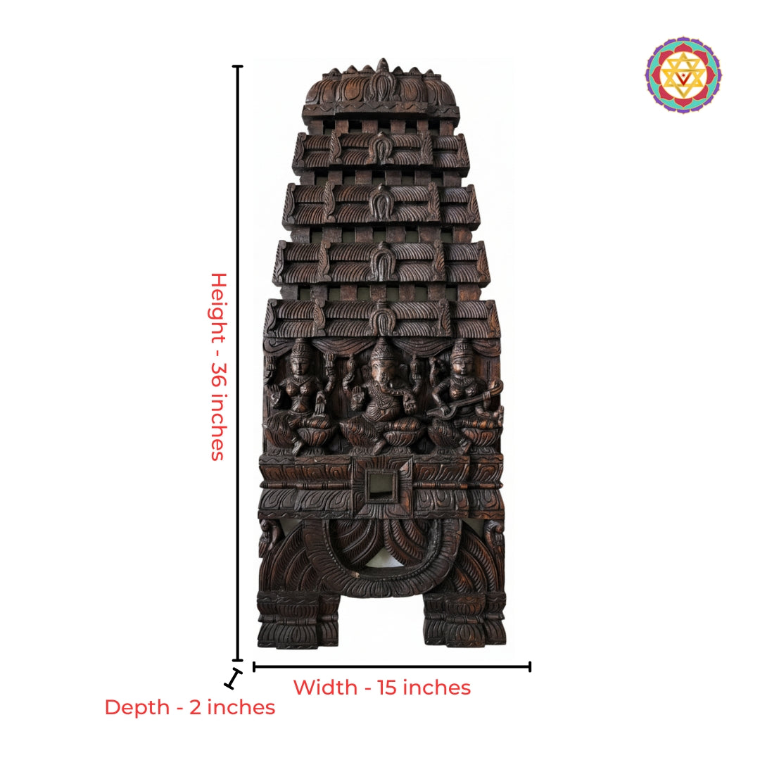 Traditional decorative set featuring handcrafted artisan motifs and detailing