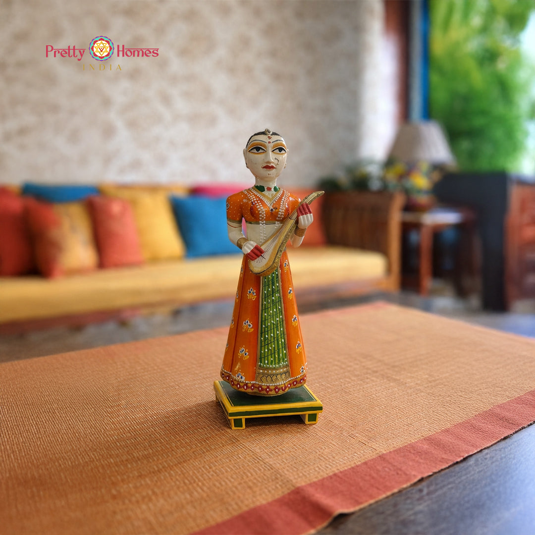 handcrafted home decor items gangaur dolls set